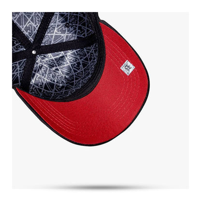Gorra Snapback Black to Red