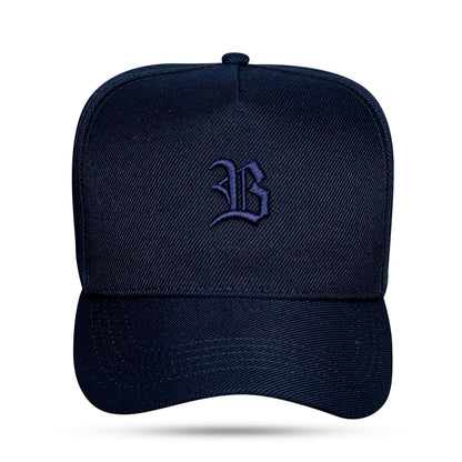 Gorra Snapback Azul Marino Basic