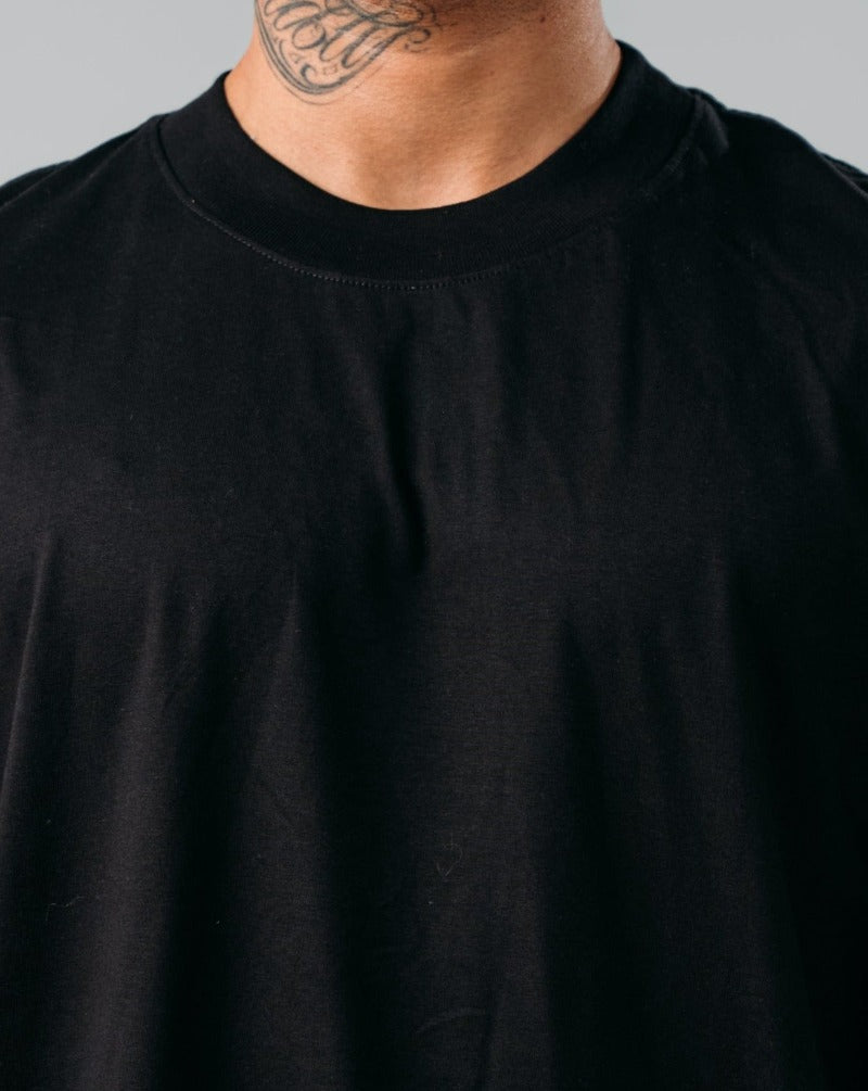 Camiseta Oversize Básica Negra