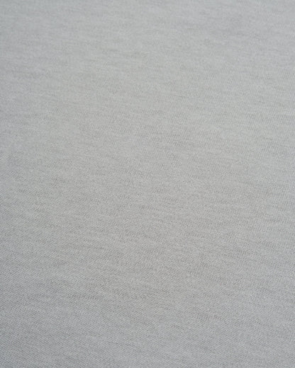 Camiseta Básica de Corte Relajado Gris Cemento