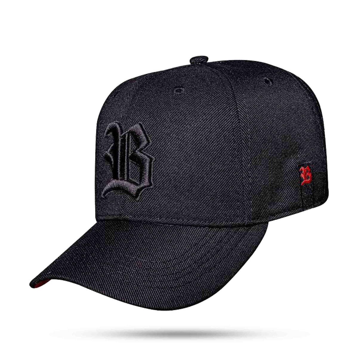 Gorra Snapback Black to Red