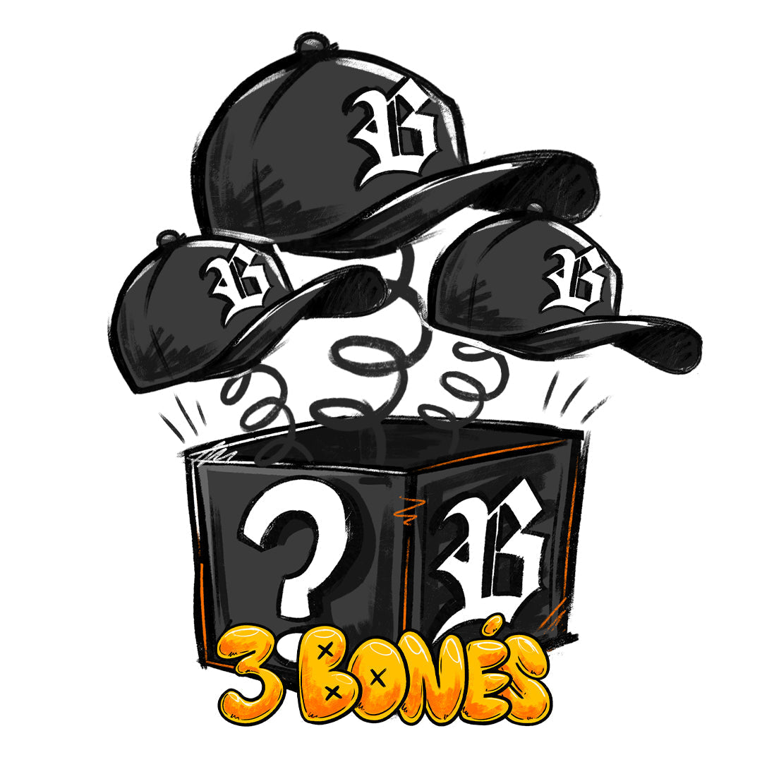 CAJA MISTERIOSA (3 GORRAS)