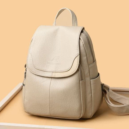 Women's Leather Backpack - Jasmine