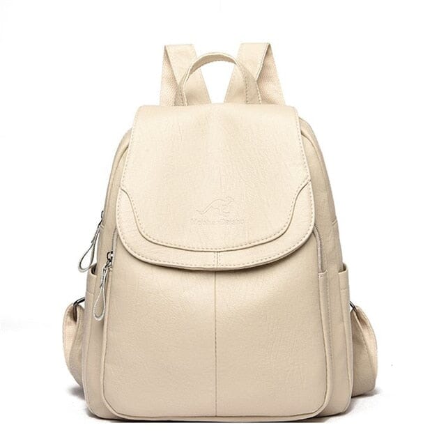 Women's Leather Backpack - Jasmine